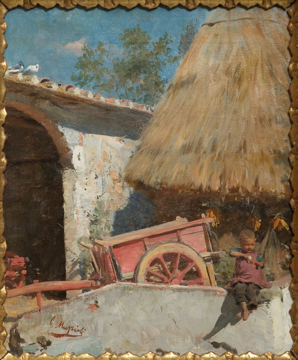 De roze kaart door Giovanni Muzzioli