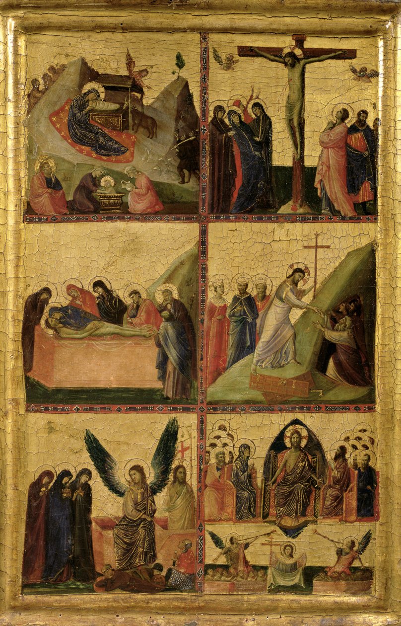 Scènes uit de Passie door Giovanni da Rimini