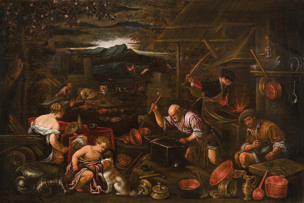 Het vuur door Girolamo da Ponte