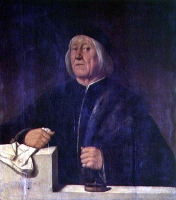 Portret van Theophile Folengo door Girolamo Romanino
