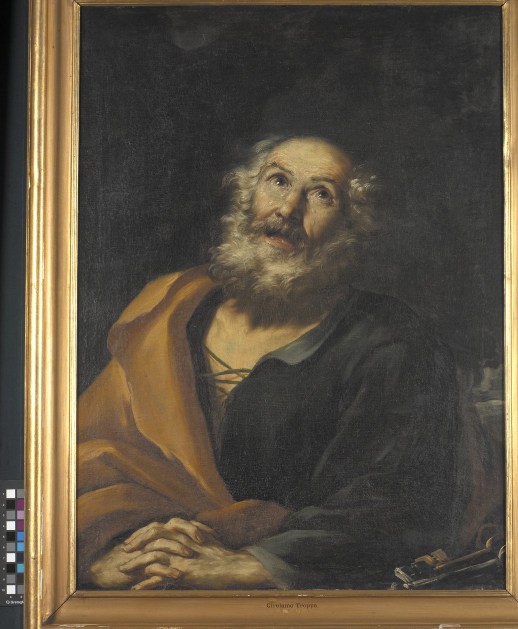 Heilige Petrus berouwvol door Girolamo Troppa