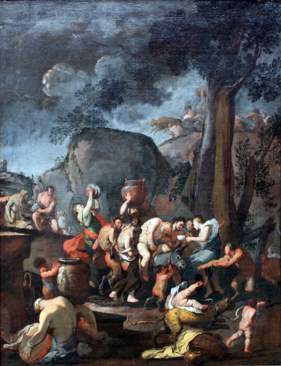 Bacchanaal door Giulio Carpioni