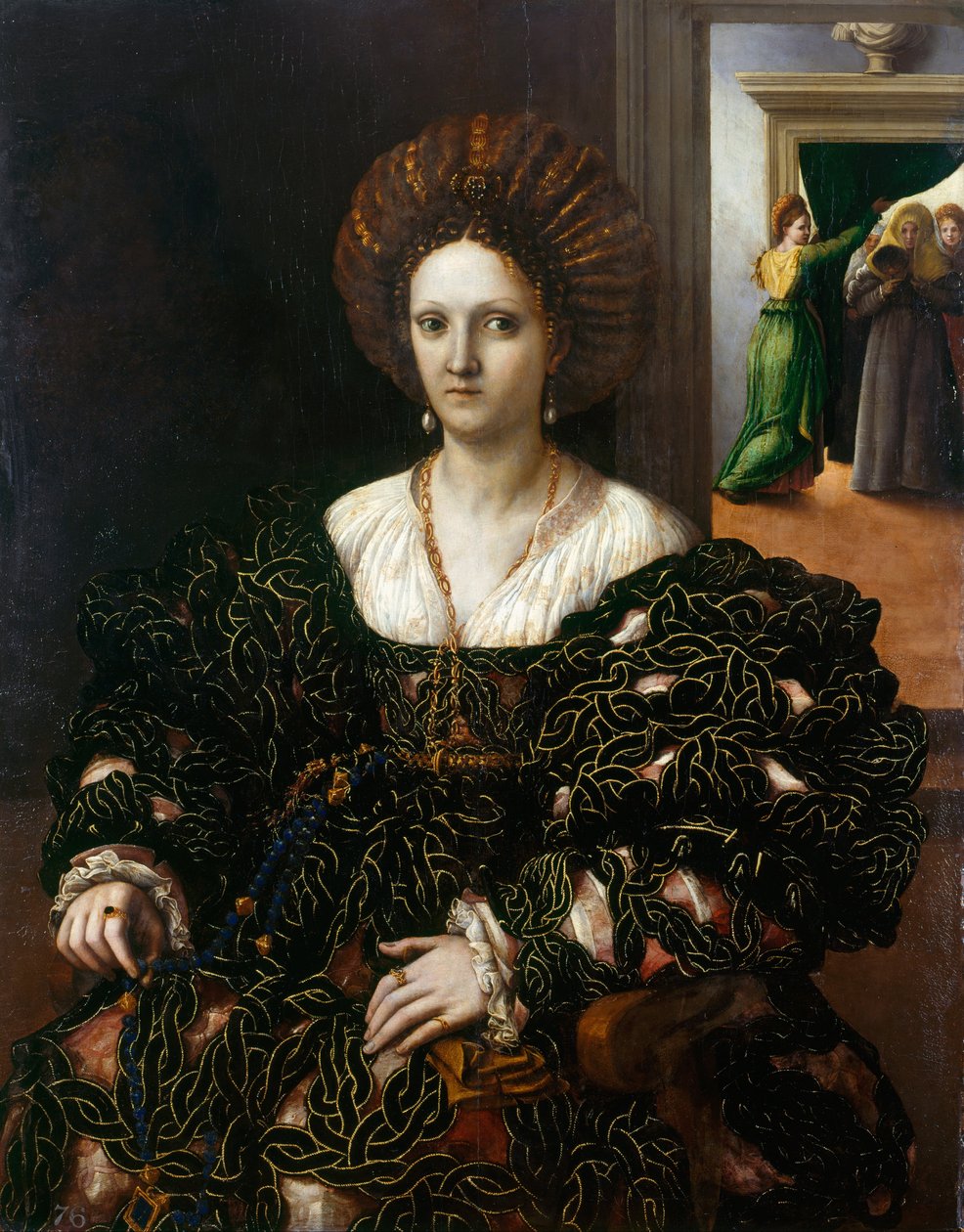 Margherita Paleologo (1510-66) door Giulio Romano