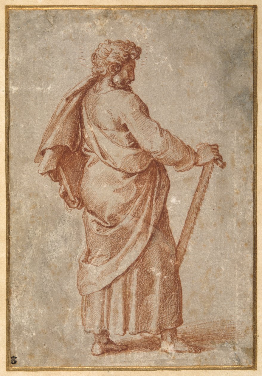 De Twaalf Apostelen: St. Simon door Giulio Romano