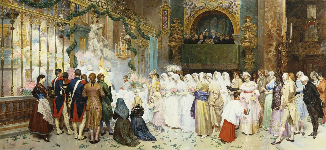 Vormselmis door Giulio Rosati