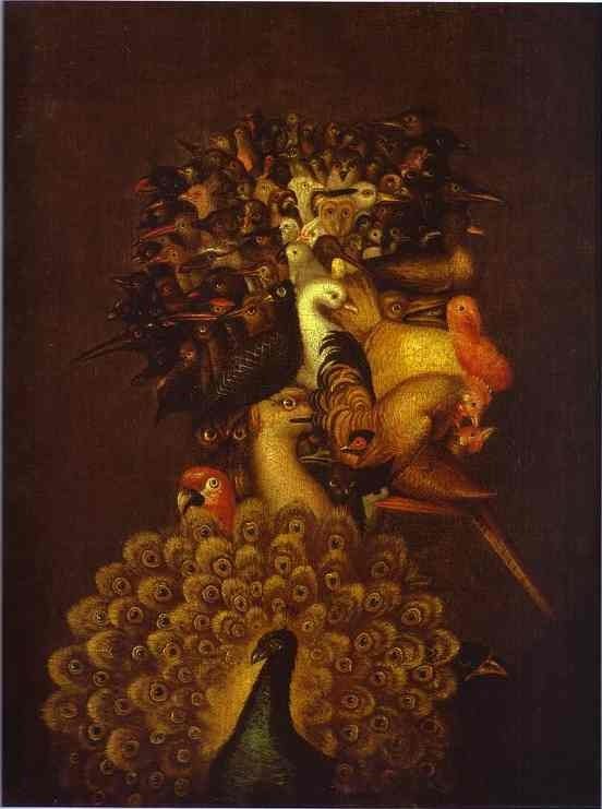 Lucht door Giuseppe Arcimboldo