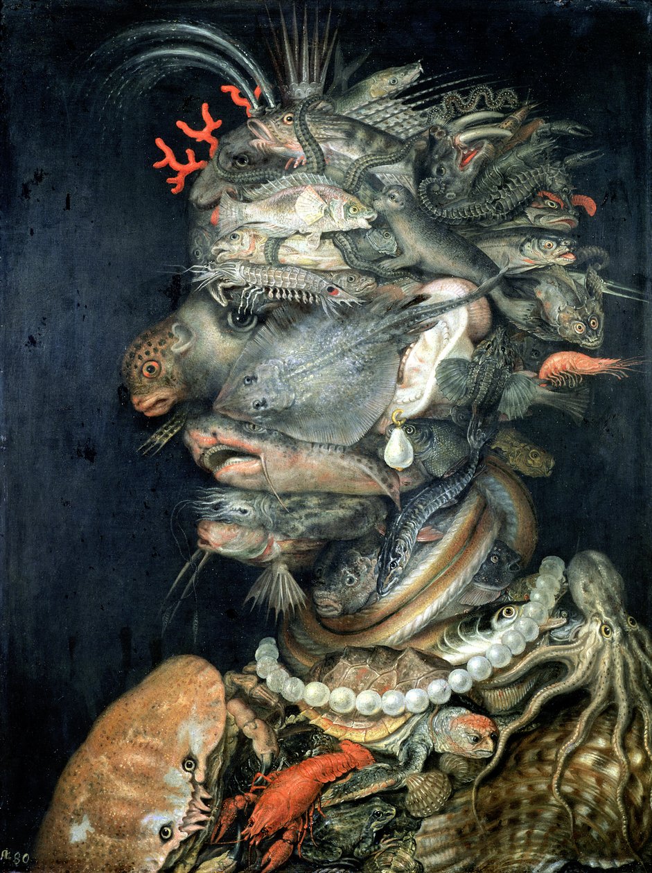 Water door Giuseppe Arcimboldo