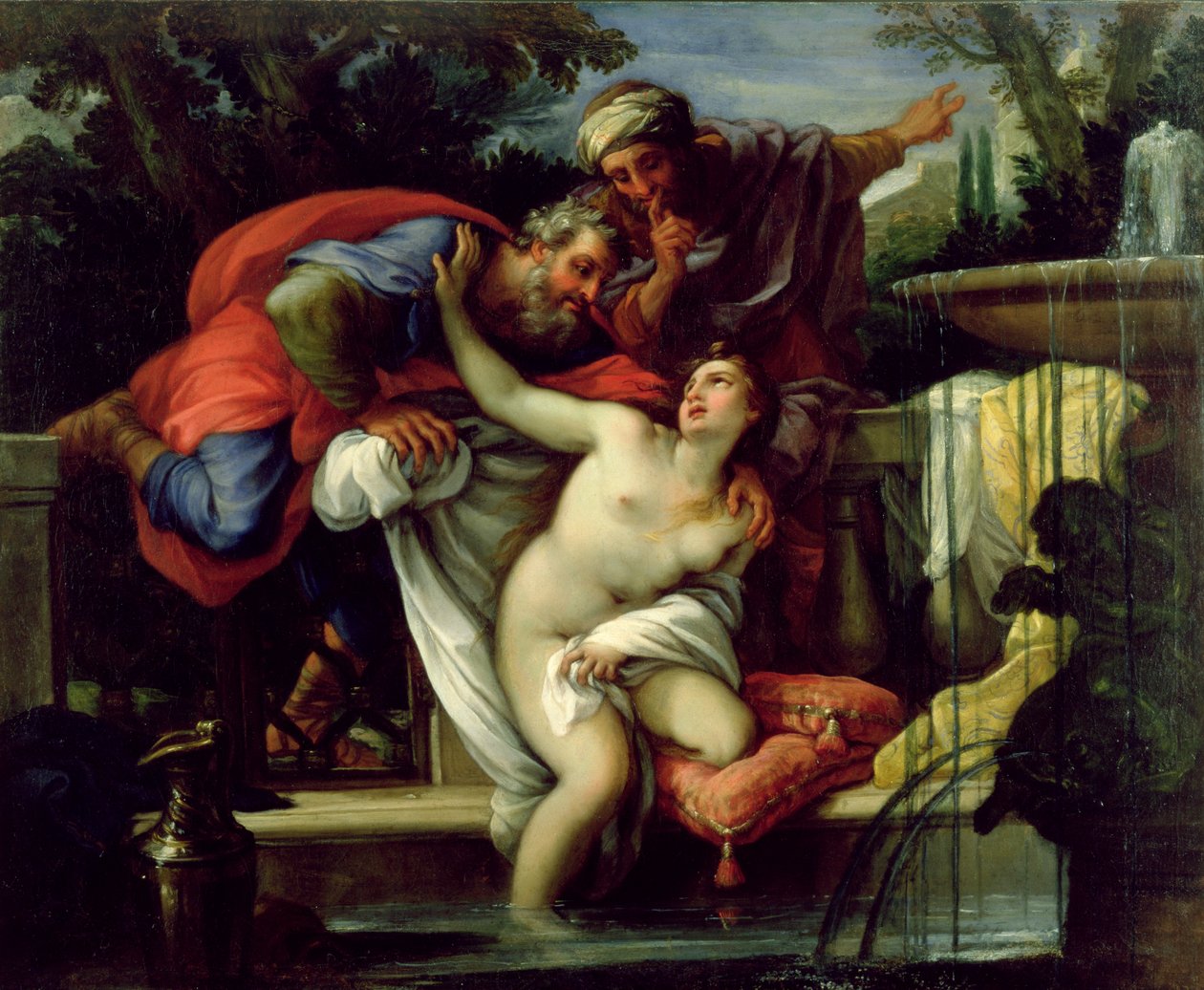 Susanna en de Ouderlingen door Giuseppe Bartolomeo Chiari