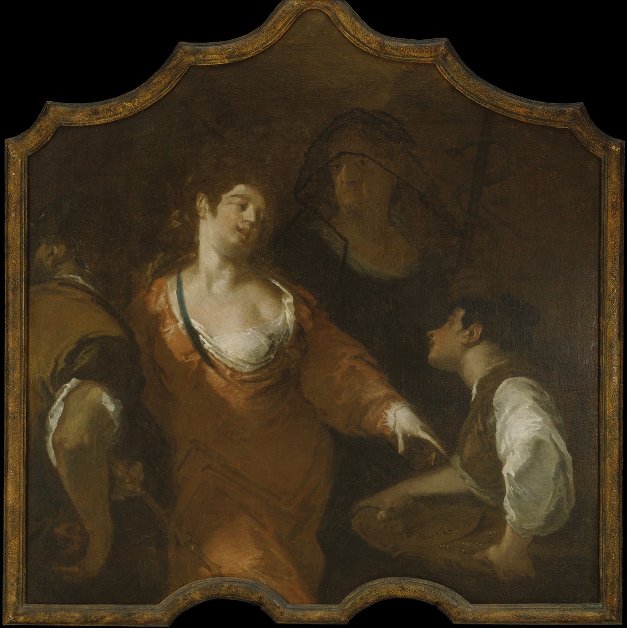 Allegorie van Vrede, ca. 1750 door Giuseppe Bazzani