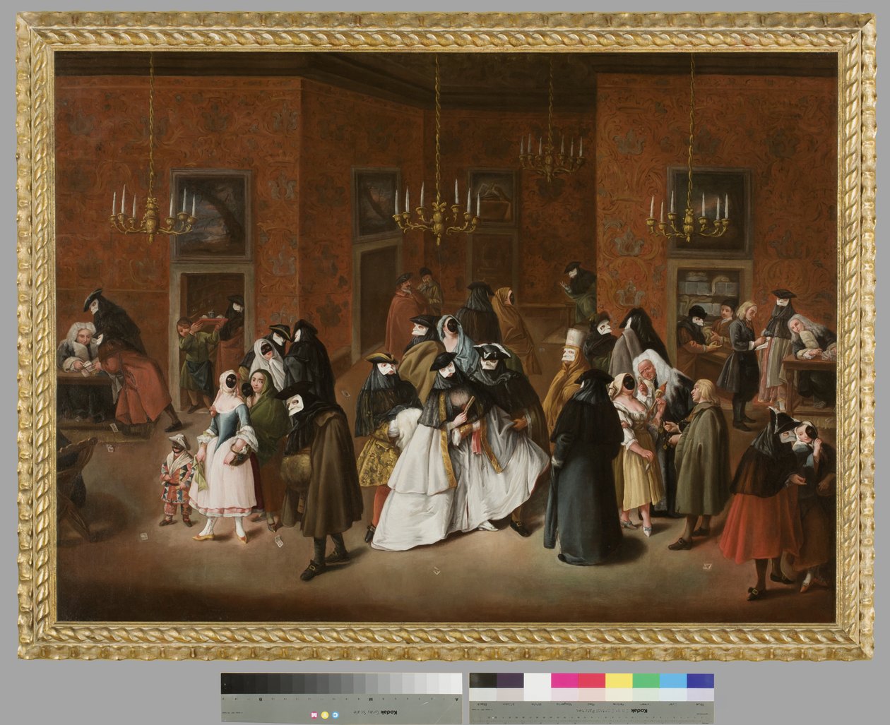Het Ridotto, c.1760 door Giuseppe Gobbis