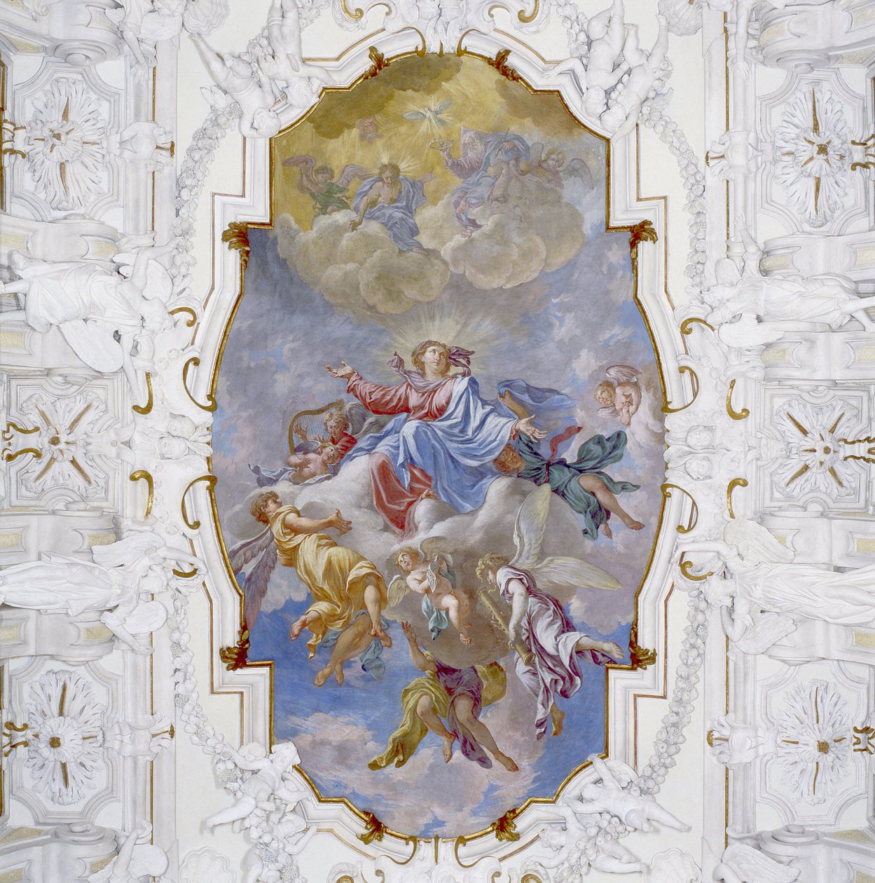 De Hemelvaart van de Maagd Maria door Giuseppe Procaccini