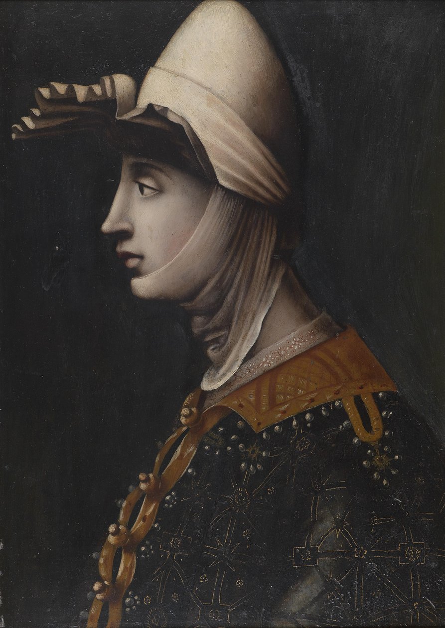Portret van Matilda van Toscane door Giuseppe Rivelli