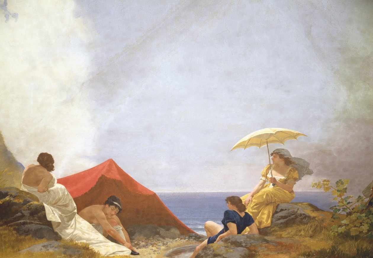 Zomer, eind 19e eeuw door Giuseppe Sciuti