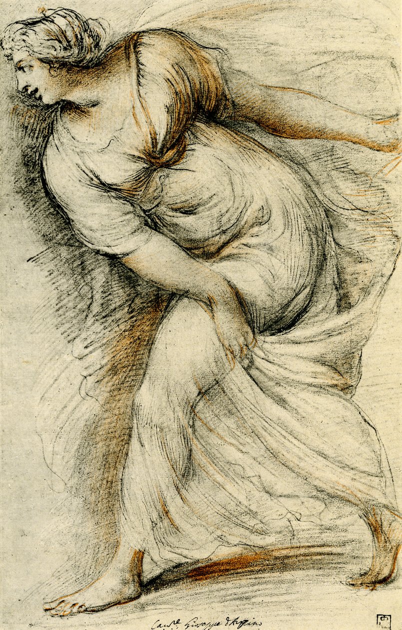 Dansmeisje door Giuseppe Cesari