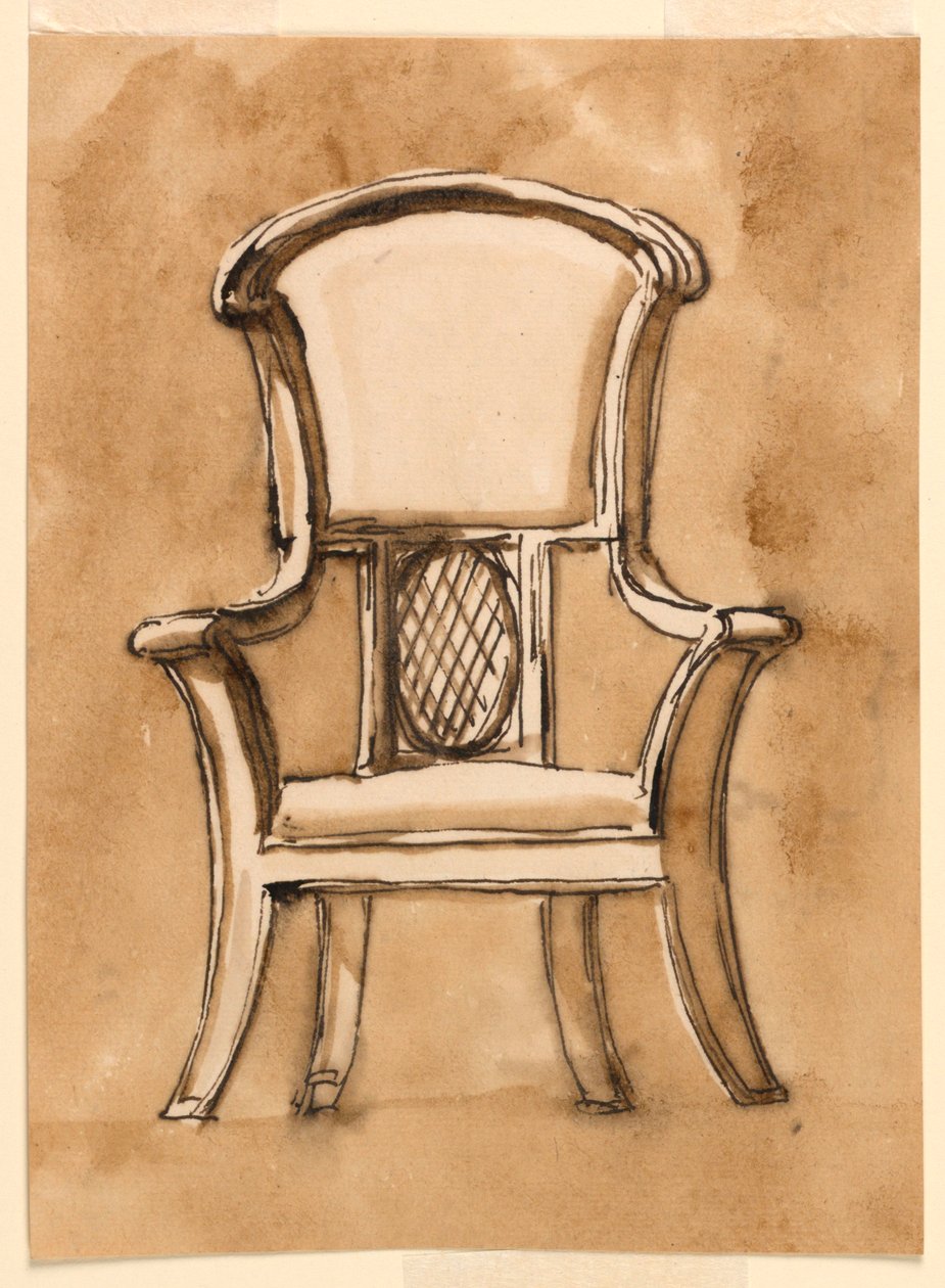 Fauteuil door Giuseppe Barberi