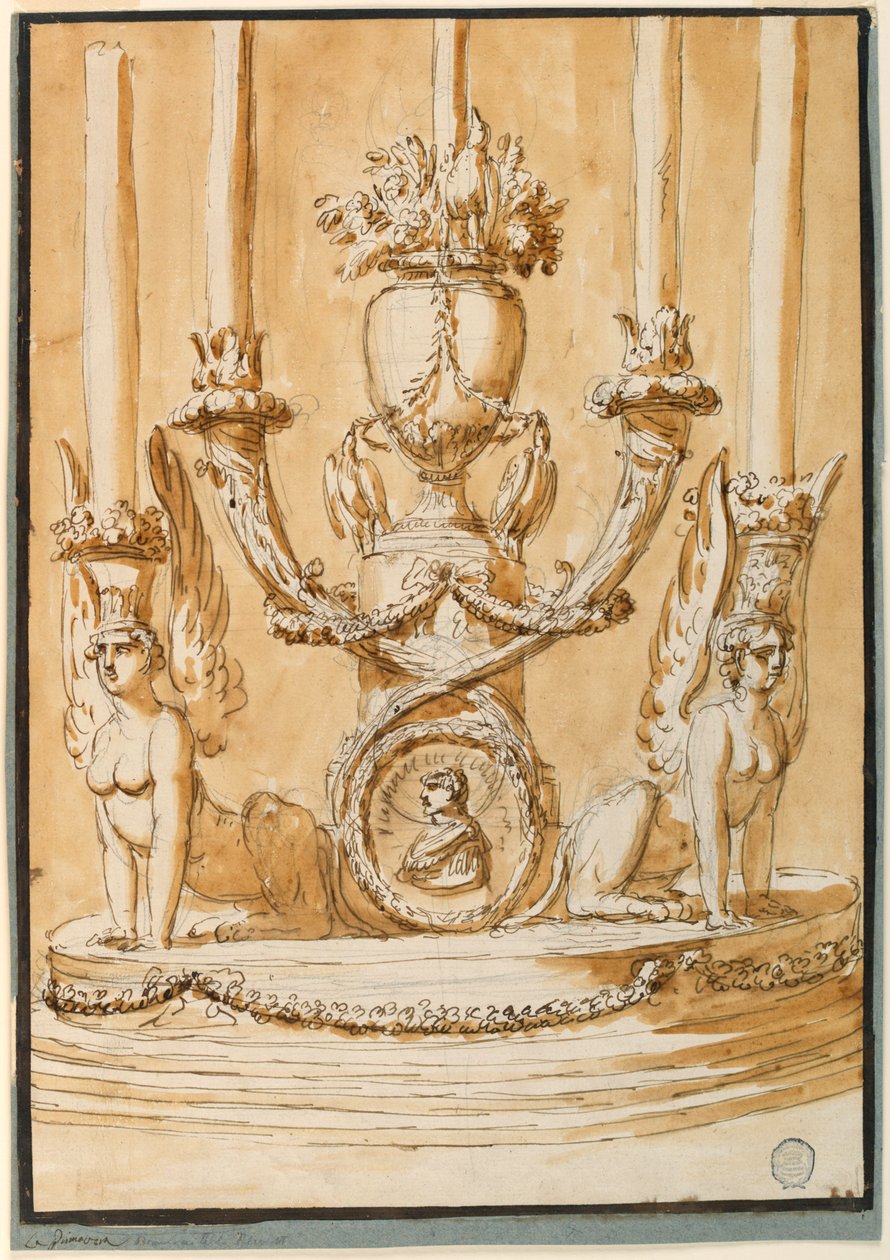Kandelaar door Giuseppe Barberi