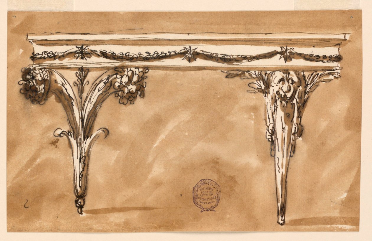 Console tafel door Giuseppe Barberi