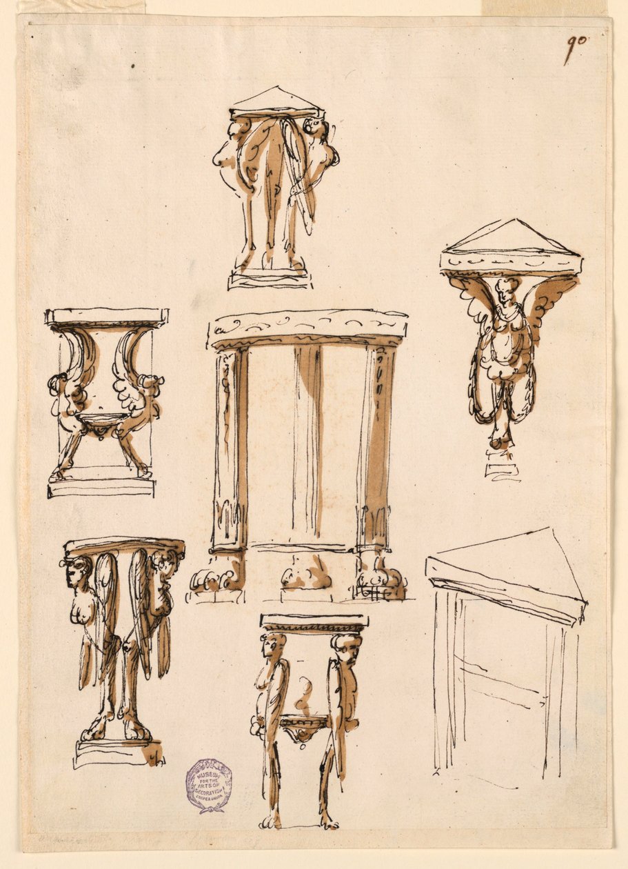 Console Tafels door Giuseppe Barberi