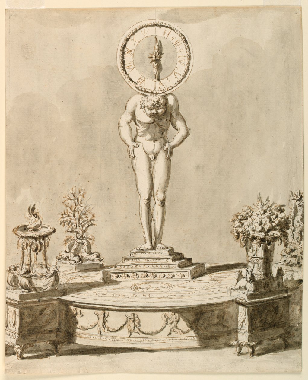 Inktstel door Giuseppe Barberi