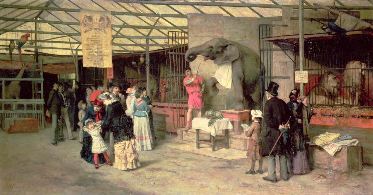 In de dierentuin door Giuseppe Barison