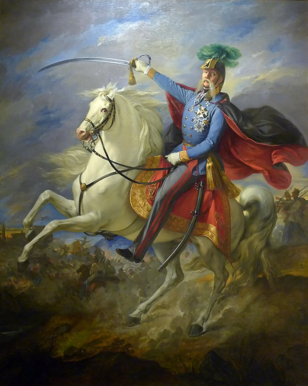 Julius von Haynau (Giuseppe Bezzoli, 1853) door Giuseppe Bezzuoli