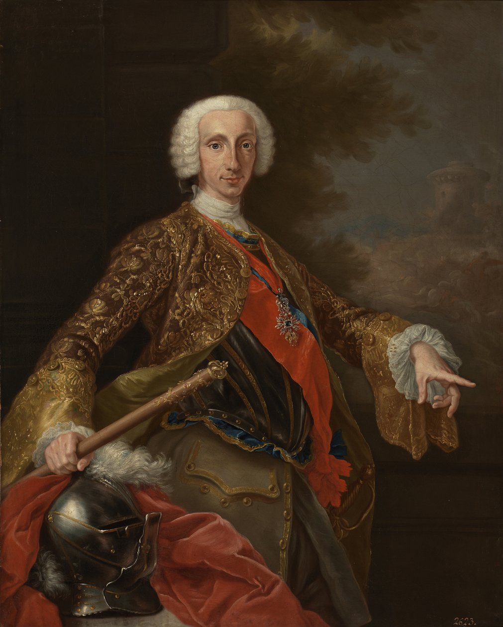 Karel III van Spanje door Giuseppe Bonito