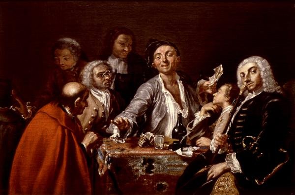 Bijeenkomst van amateurs door Giuseppe Bonito