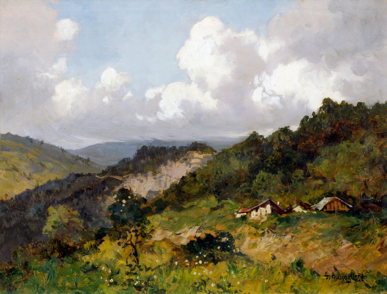Zomer in de heuvels door Giuseppe Buscaglione