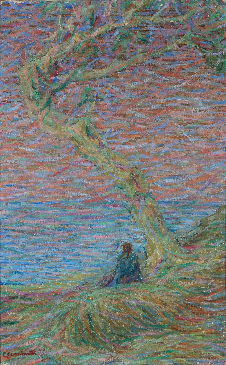 Eenzaamheid, c.1915 door Giuseppe Cominetti
