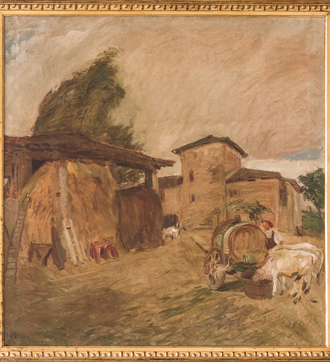 Huis Mombrina in Savignano door Giuseppe Graziosi