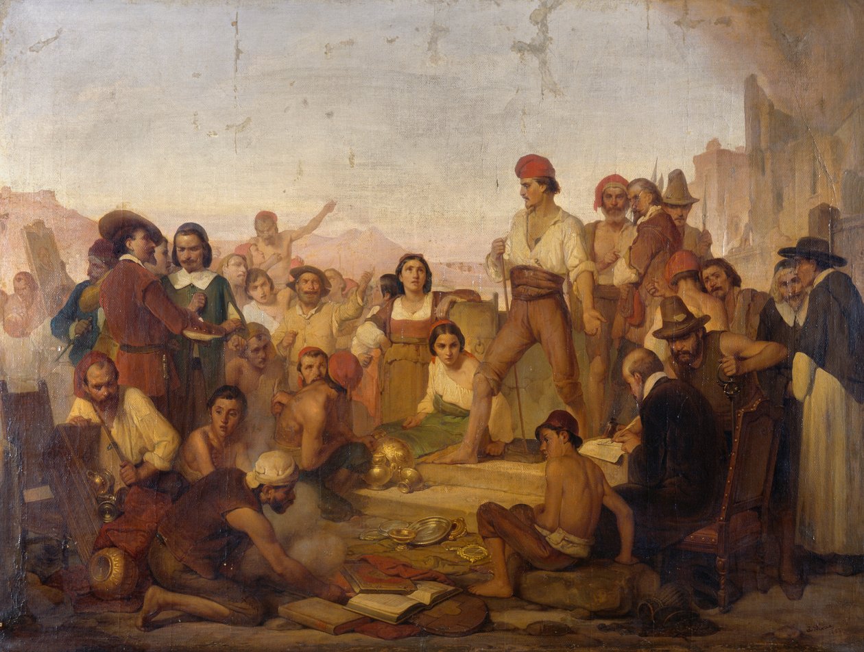 Masaniello (Tommaso Aniello) door Giuseppe Mazza