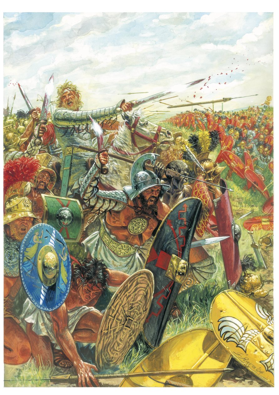 De Opstand van Spartacus door Giuseppe Rava