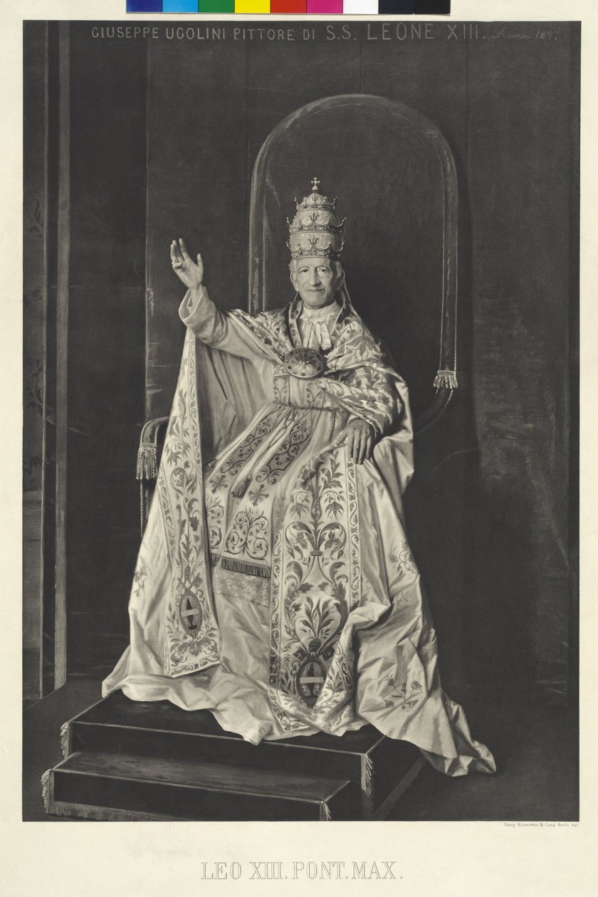 Paus Leo XIII door Giuseppe Ugolini
