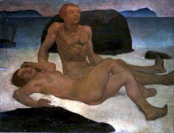 Dageraad door Glyn Warren Philpot