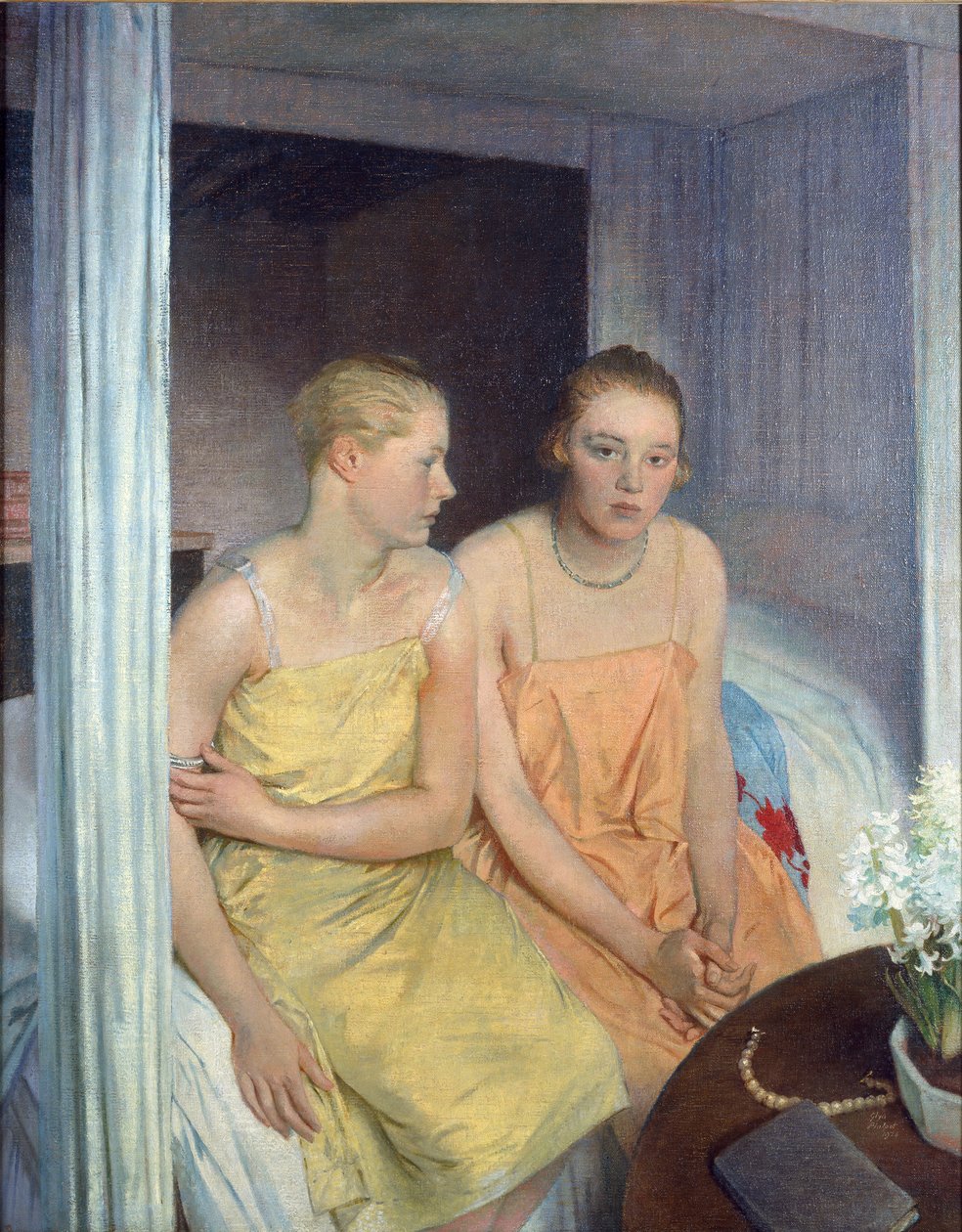 Gabrielle en Rosemary, 1828 door Glyn Warren Philpot