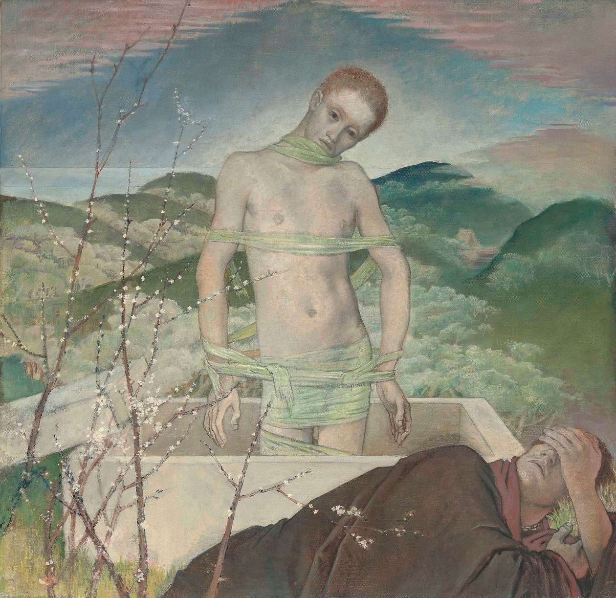 Resurgam, ca. 1929 door Glyn Warren Philpot