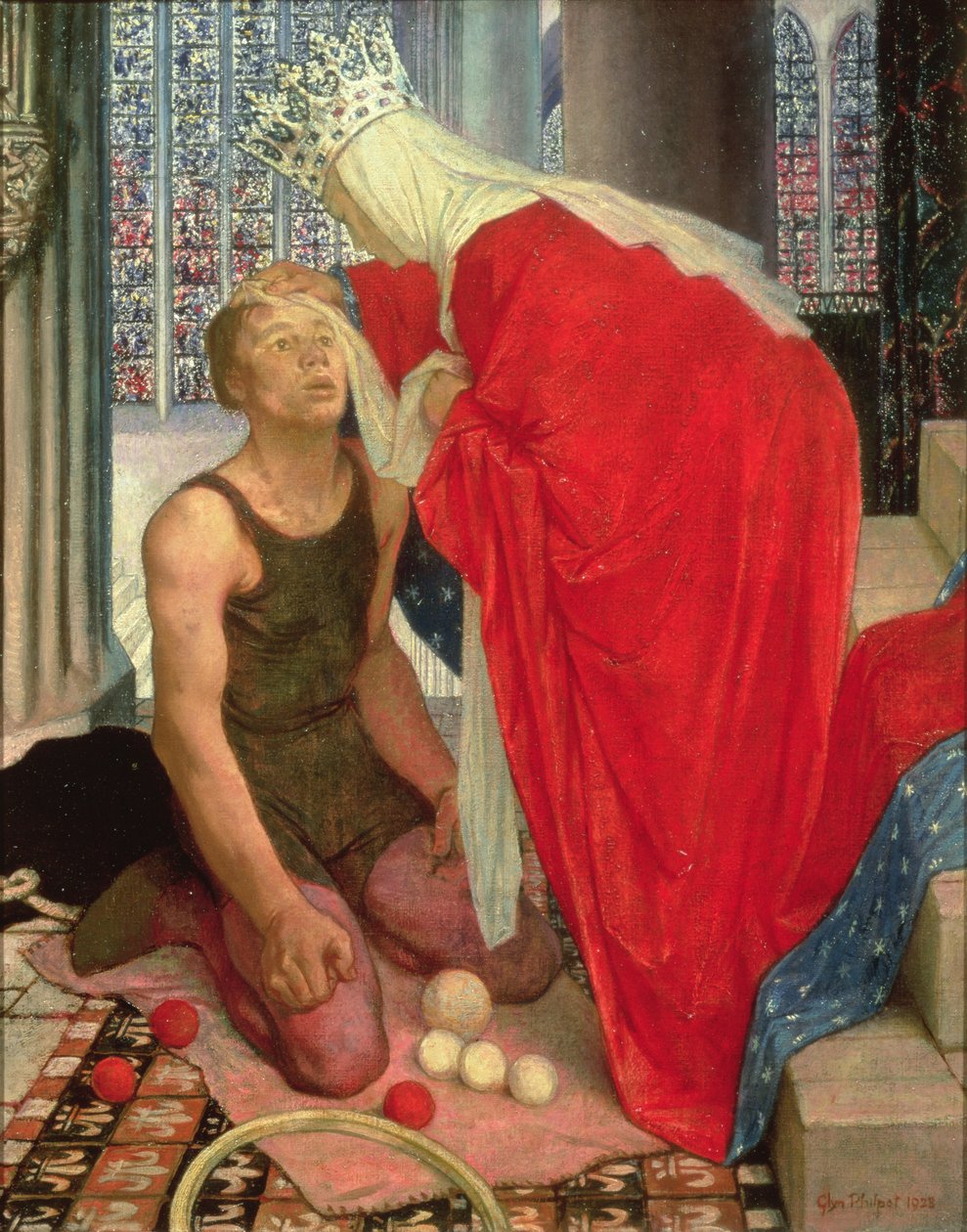 De Goochelaar door Glyn Warren Philpot