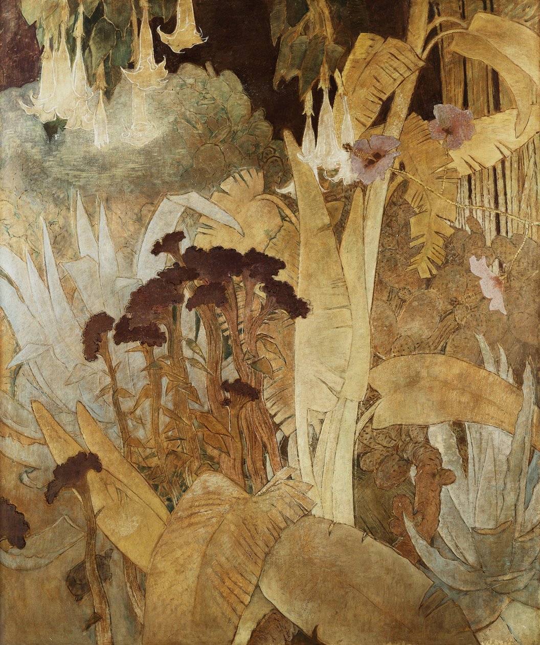 Tropische tuin door Glyn Warren Philpot