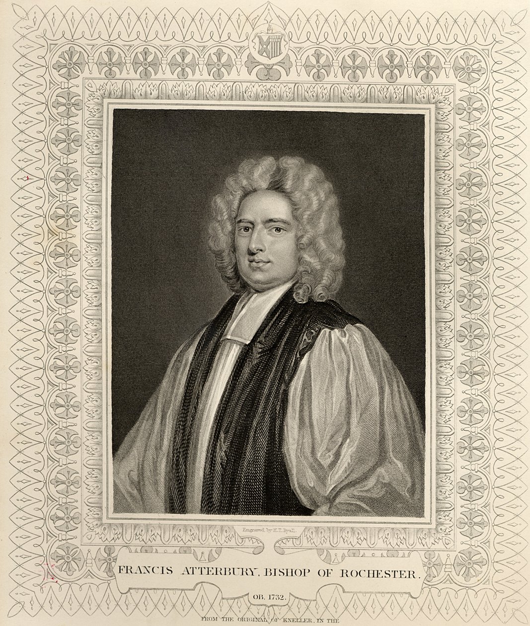 Francis Atterbury, Bisschop van Rochester door Godfrey Kneller