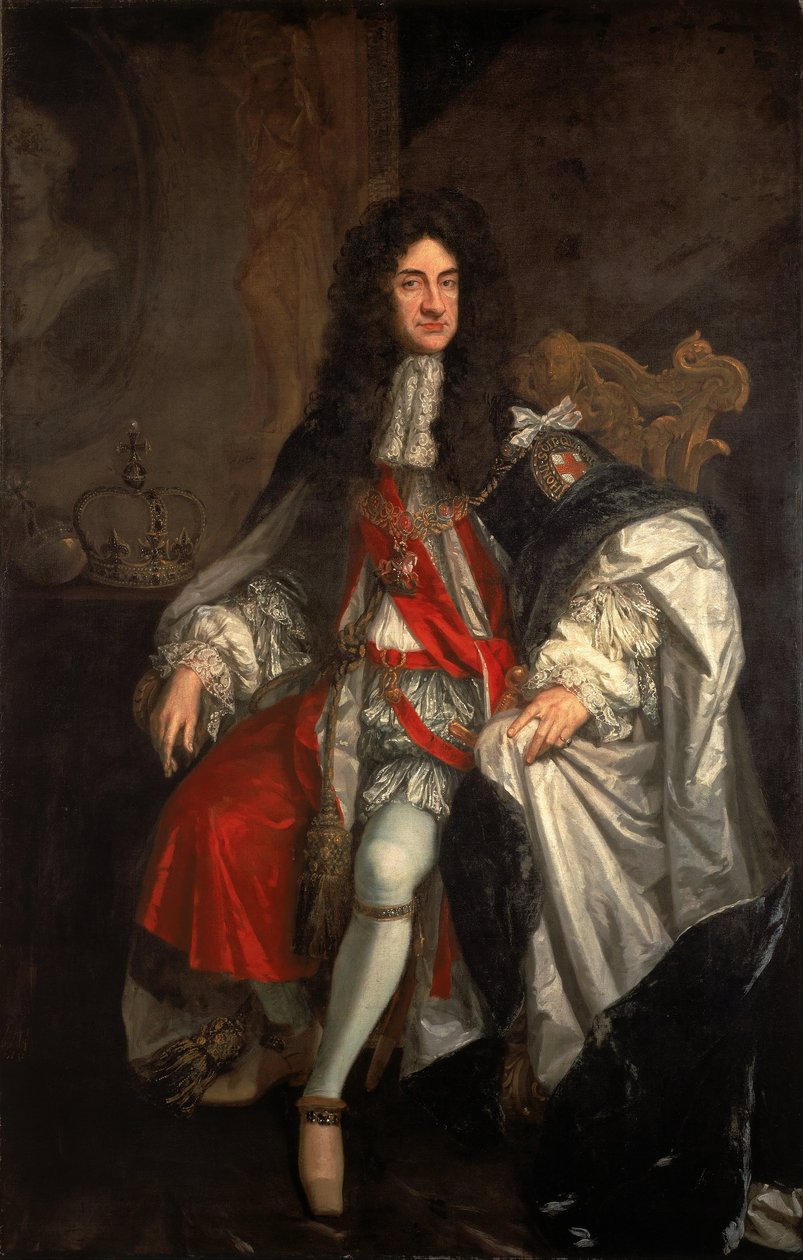 Koning Karel II door Godfrey Kneller