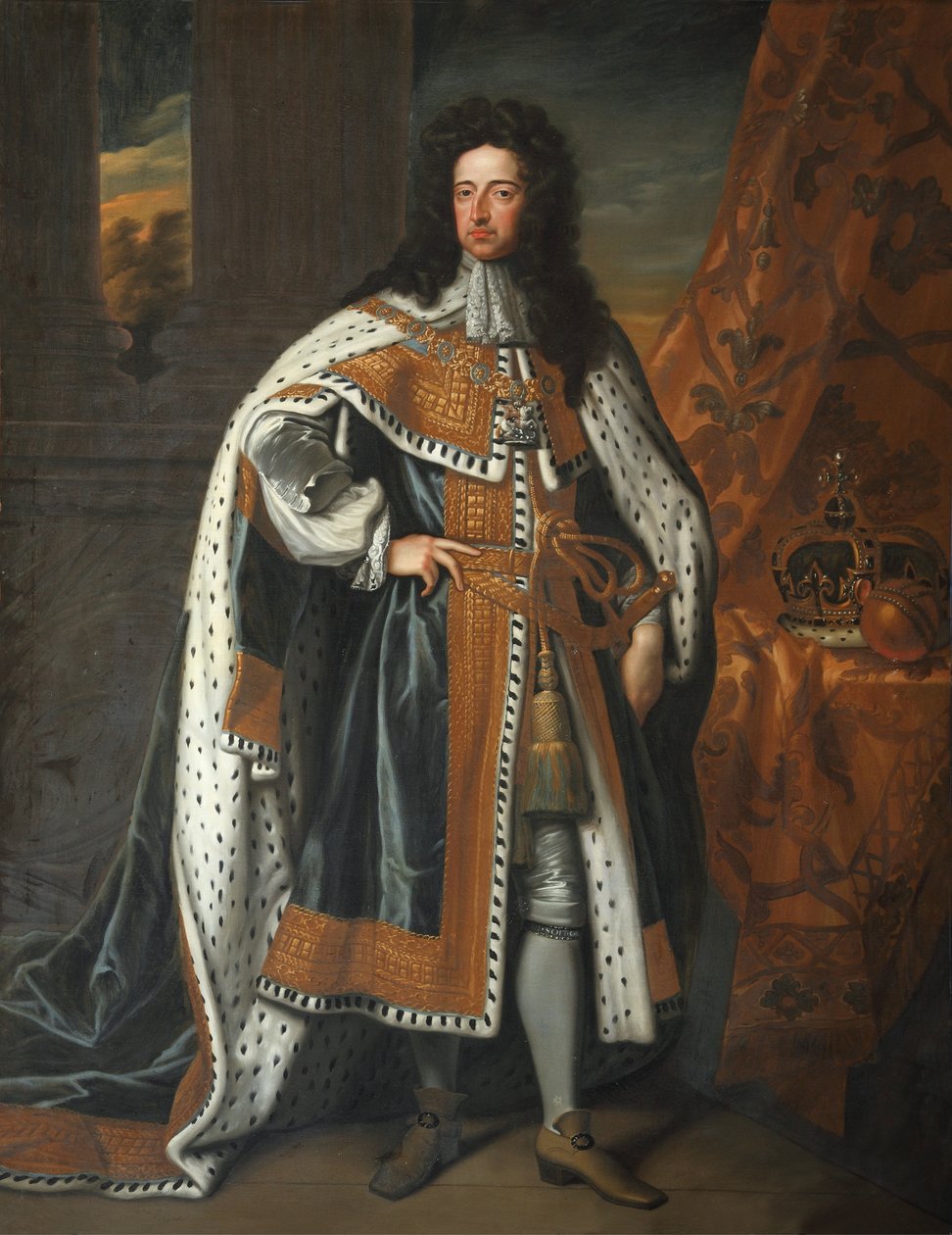 Koning Willem III door Godfrey Kneller