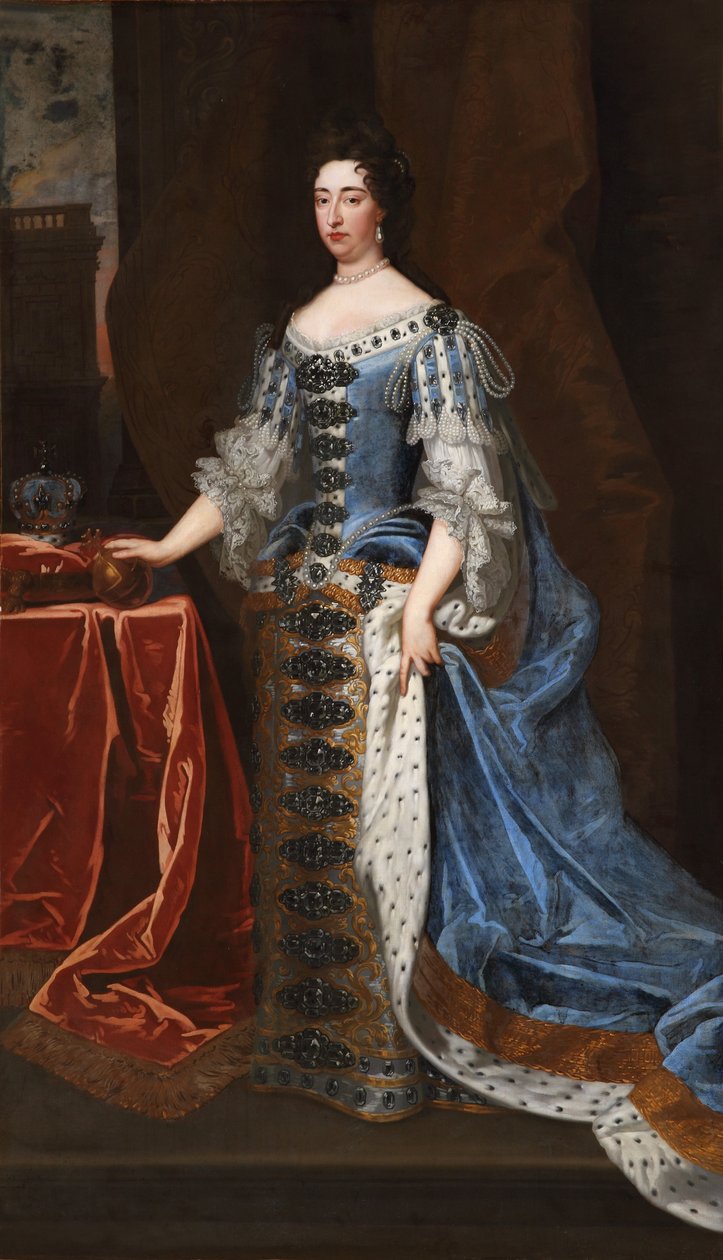 Maria II door Godfrey Kneller