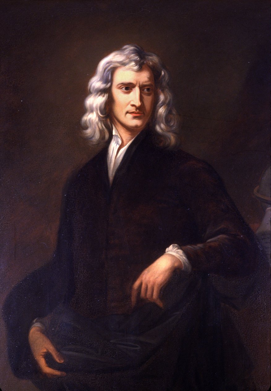 Isaac Newton door Godfrey (after) Kneller