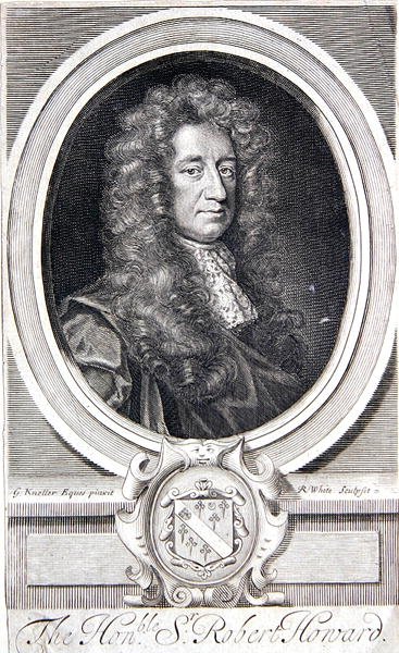 De Eerwaarde Sir Robert Howard door Godfrey (after) Kneller