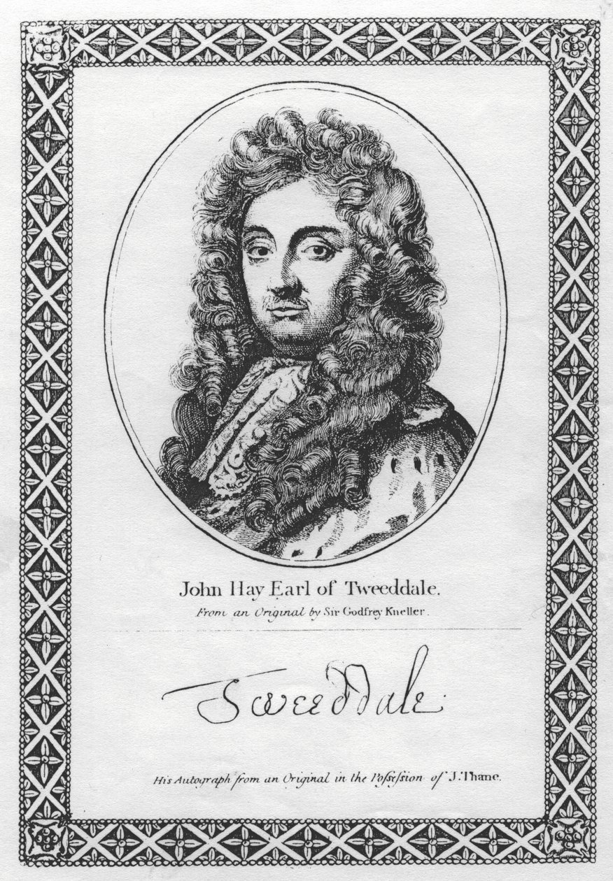 John Hay Graaf van Tweeddale door Godfrey Kneller