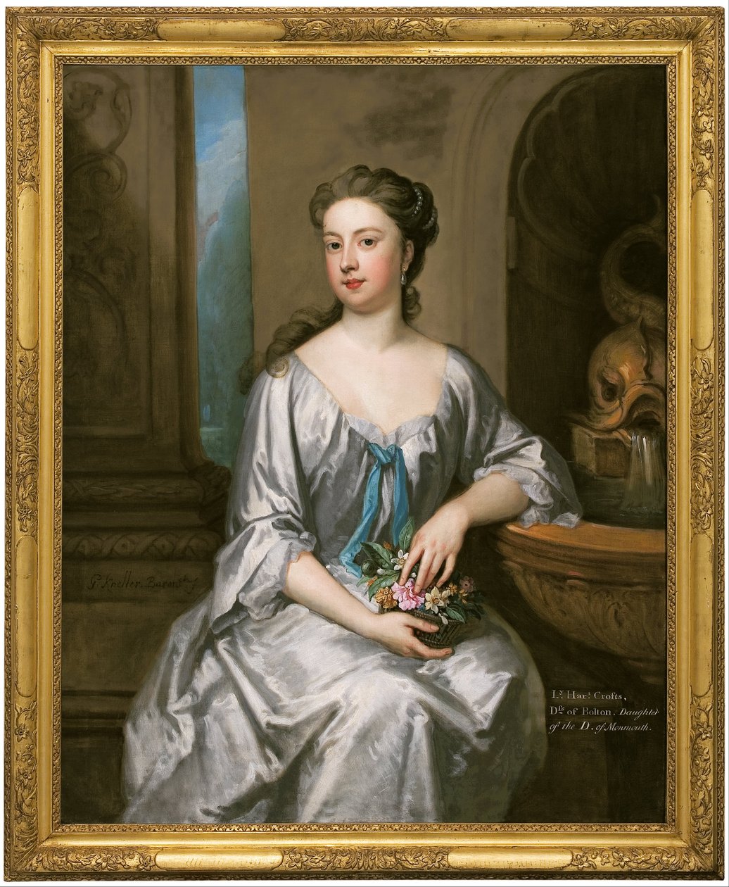 Lady Henrietta Crofts, hertogin van Bolton door Godfrey Kneller