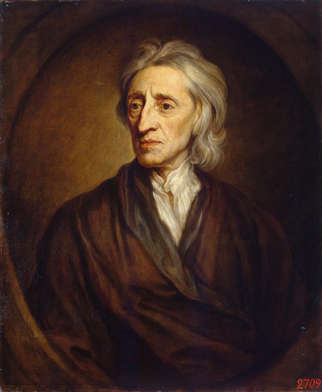 Portret van John Locke door Godfrey Kneller