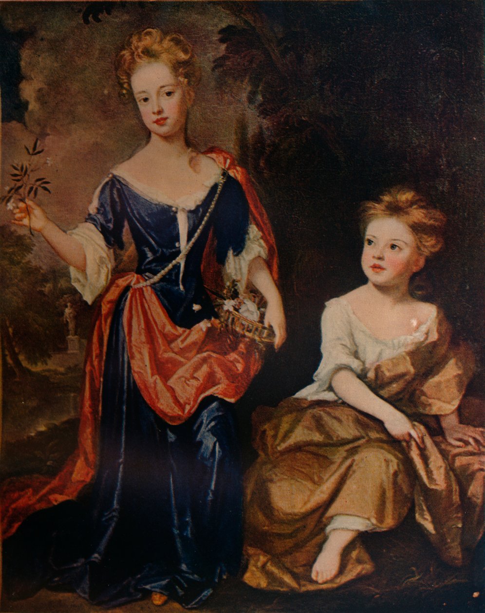 De dames Churchill, 18e eeuw door Godfrey Kneller