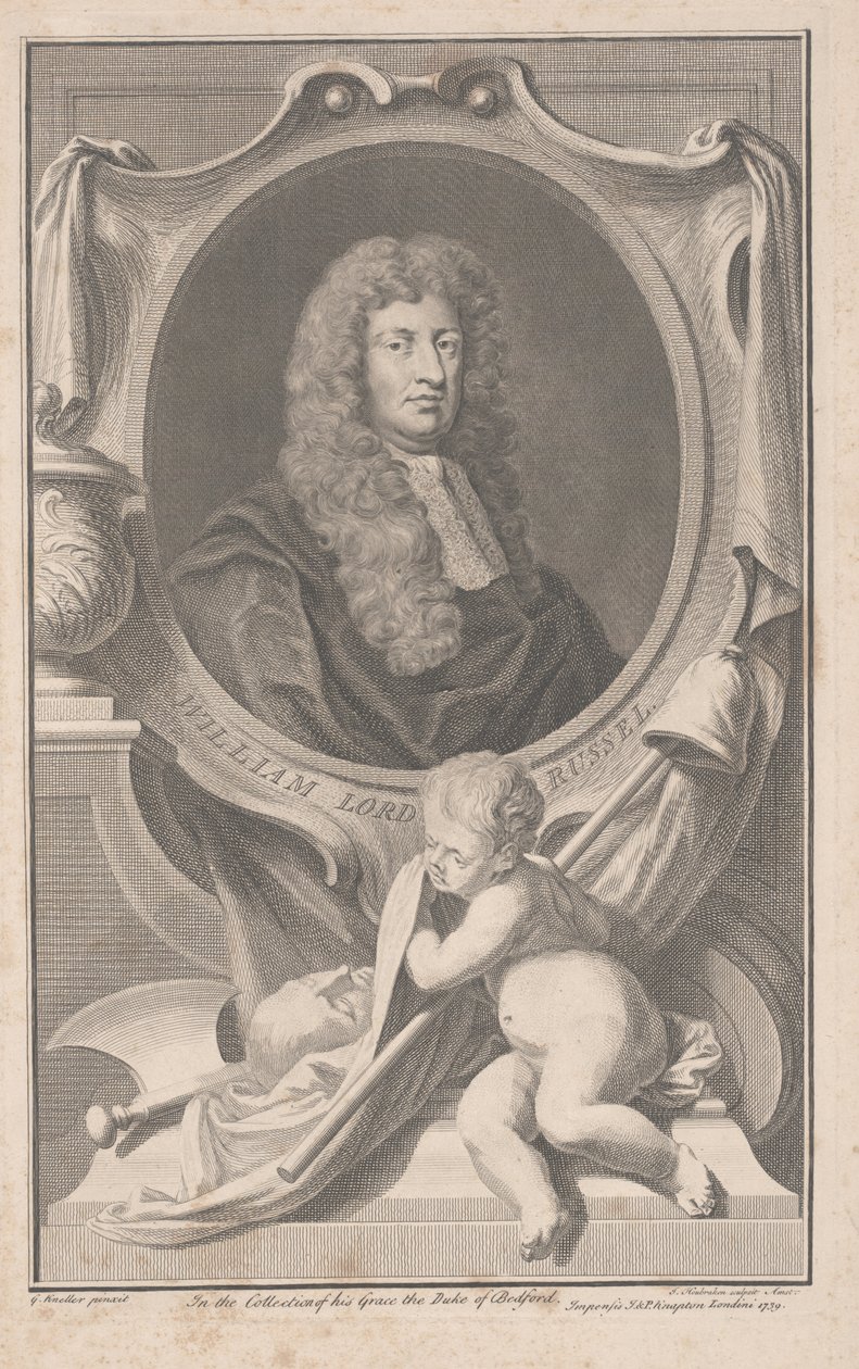 William Lord Russel door Godfrey Kneller