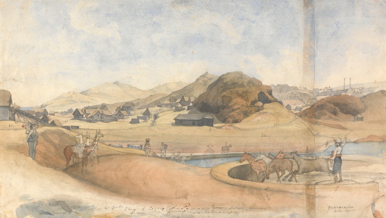 Cerco de Paro, Lima door Godfrey Thomas Vigne